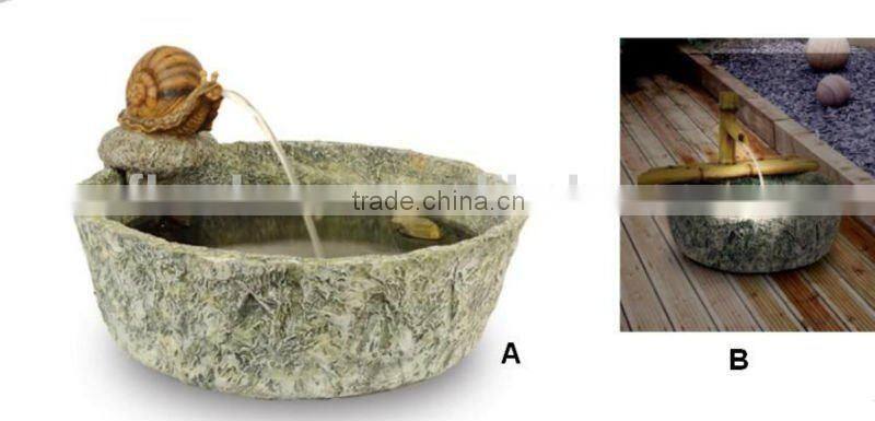 solar powered water feature/Solar floating lotus fountain SO5026