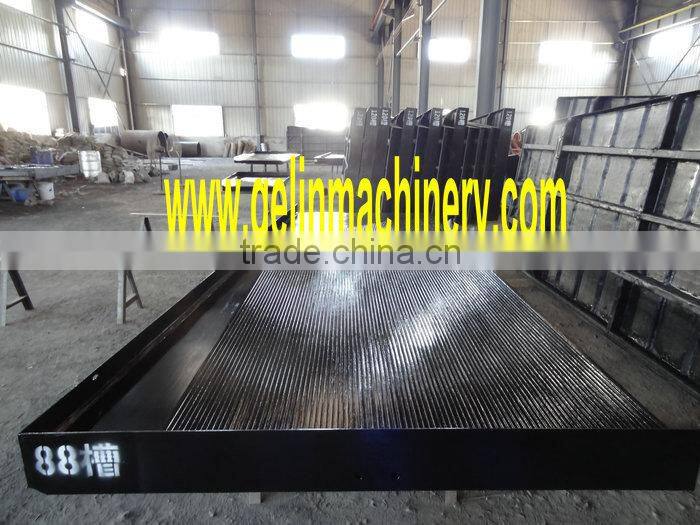 gold separation shaking table /mining machine for separating ore