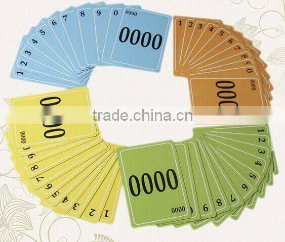 Custom trading card game, children paepr playing card