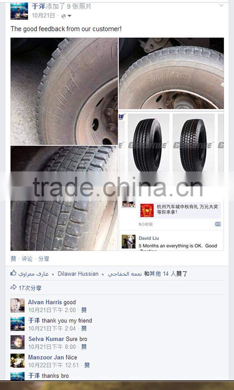 TYRE 11R22.5 TIRE HIGH QUALITY FACTORY SUPPLIER GOOD WEAR RESISTANCE