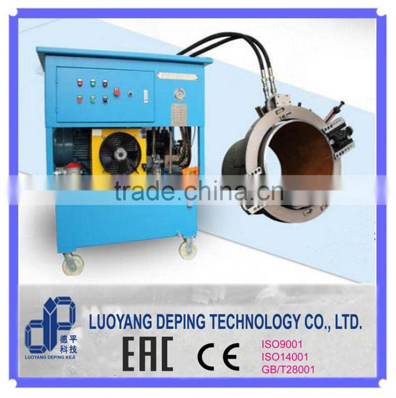 pipe cutting and beveling machine for pipeline use