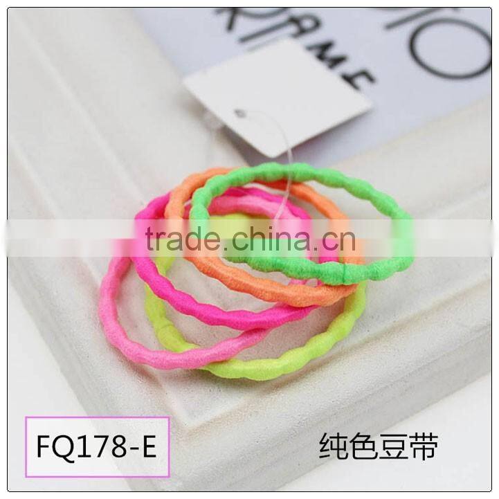 Kid's elastic hair bands, ponytail holders