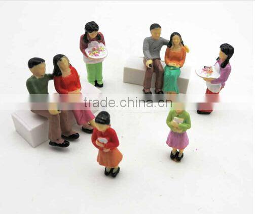 aritificial indoor figure, model figures in resin, scale model figure, plastic model figures for 1/30,2015 new set