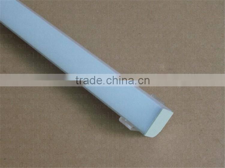 QS-A54 30x30mm Top Quality And Recessed Linear Flanged LED aluminium profile