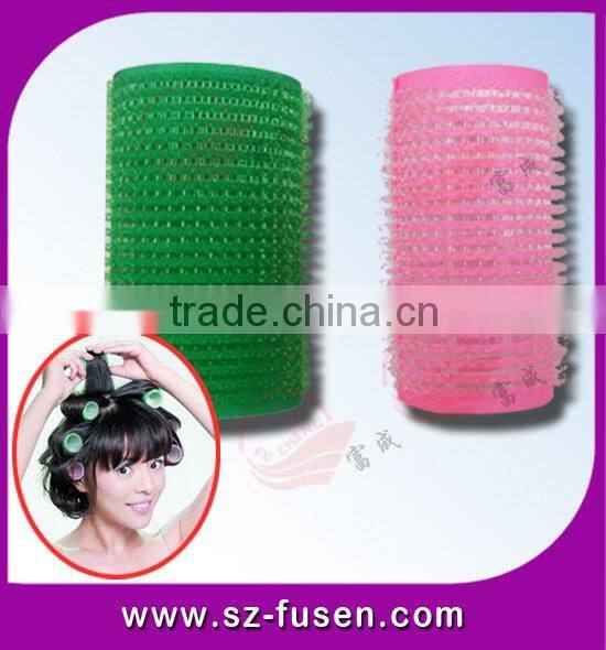 Self-stick hook and loop hair tape