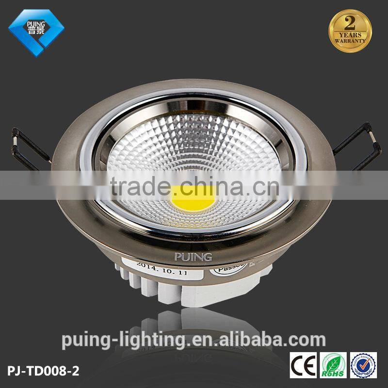 Manufacturers of aluminum cans COB AC85-265V led downlight