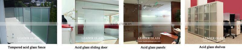 Large Size Frosted Glass Sheet for decoration