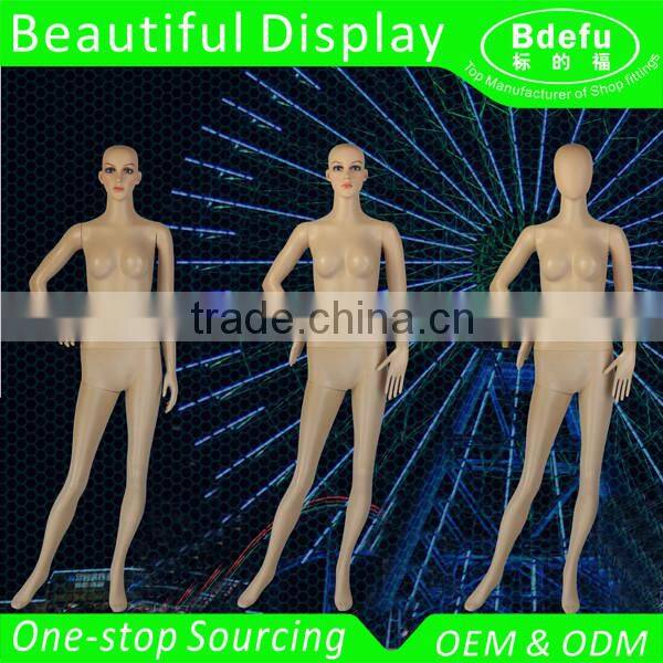 ABS Plastic Dummy Women Dress Mannequin Female Model