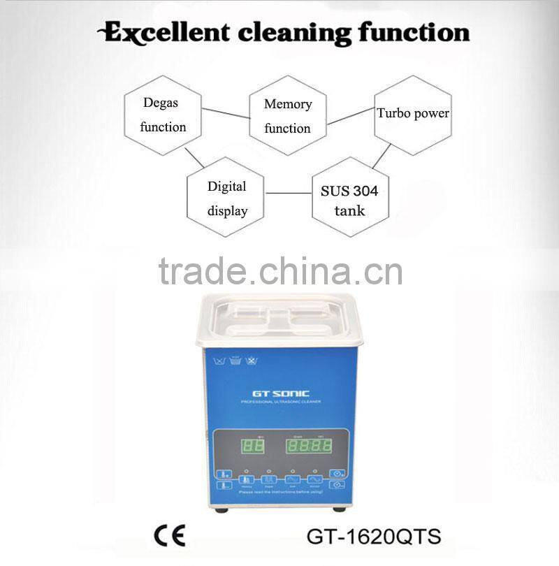 GT-1620QTS 2L Industry screwdriver Ultrasonic Cleaner made in China