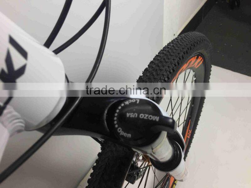 26'' 24 speed aluminum mountain bike frame full suspension mtb