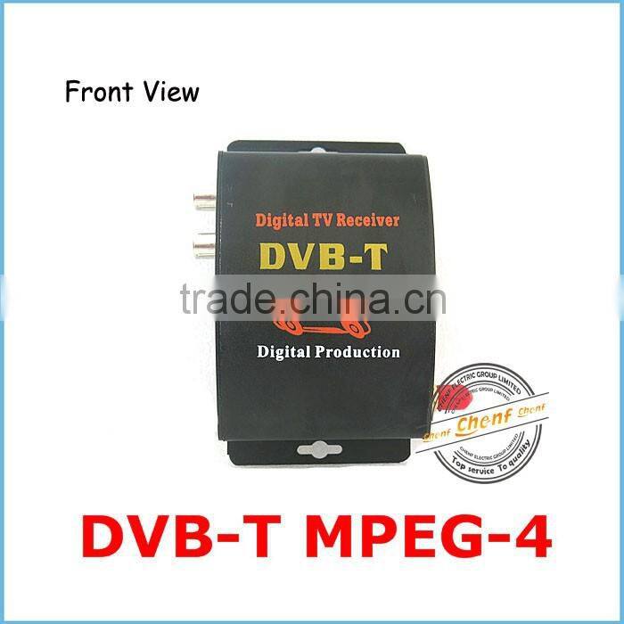 2014 Hot Sale HD DVB-T Mpeg-4 For Car TV Receiver