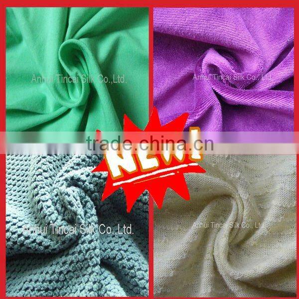 Jacquard Polyester/Rayon Single Jersey