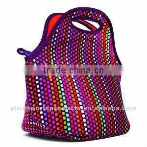 neoprene lunch tote bag