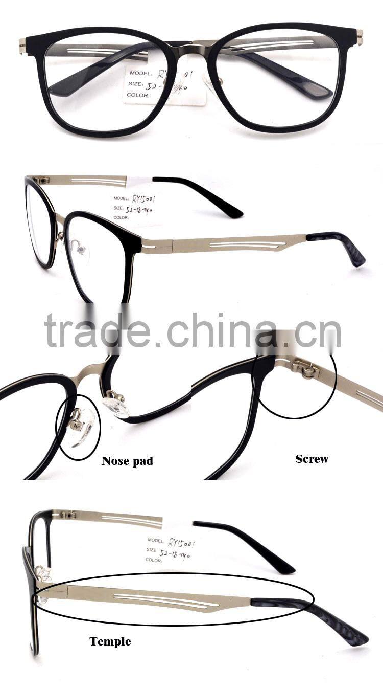 2015 fashion wholesale eyeglass frame italy designer