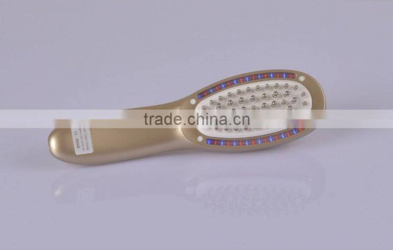 2016 Portable electric vibrating Health and Care Hair Growth Comb