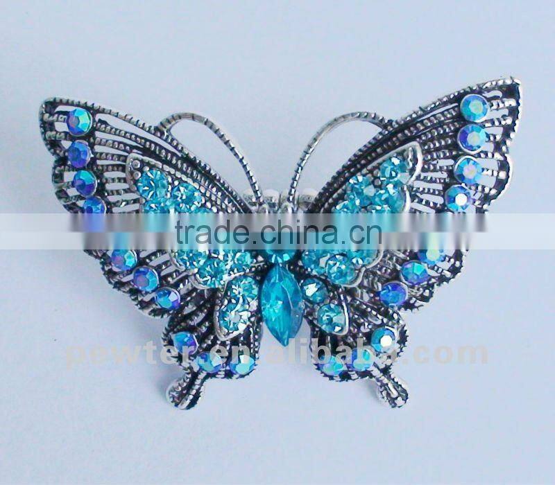 2012 Fashion Butterfly Metal Ring