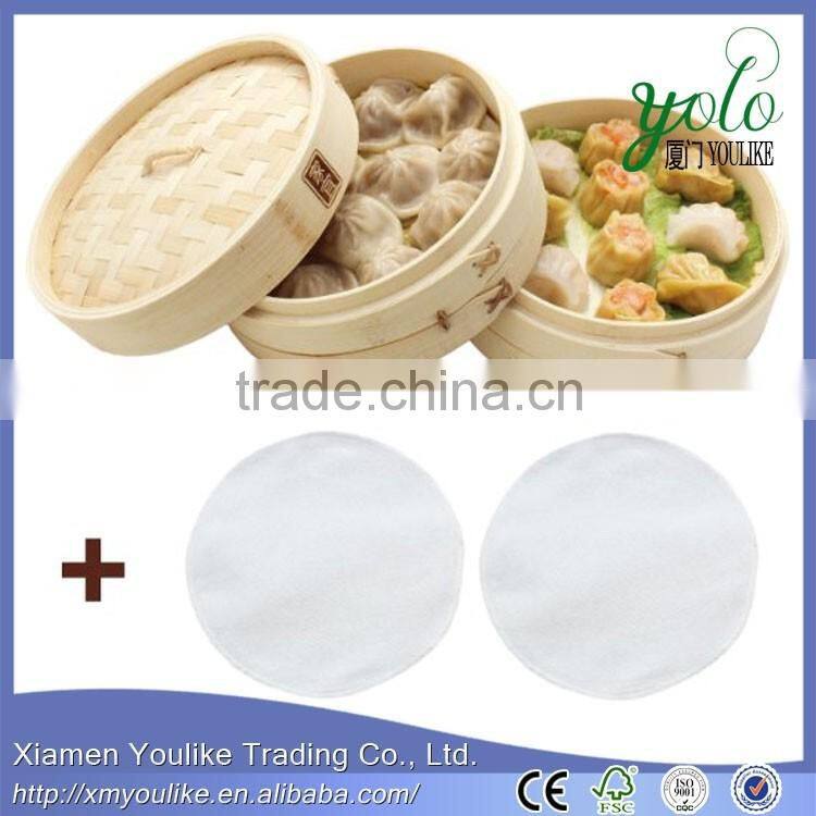 100% Natural Bamboo Steamer Basket