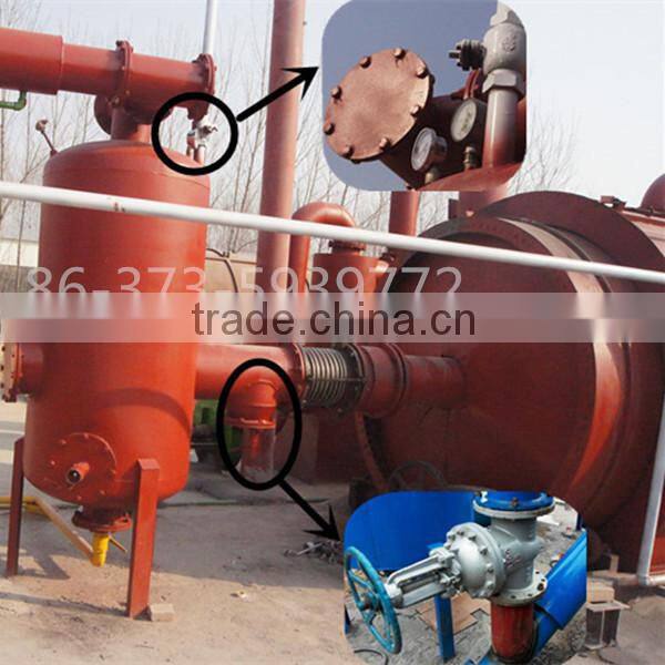 Rubber raw material machienry scrap rubber recycling to oil machinery