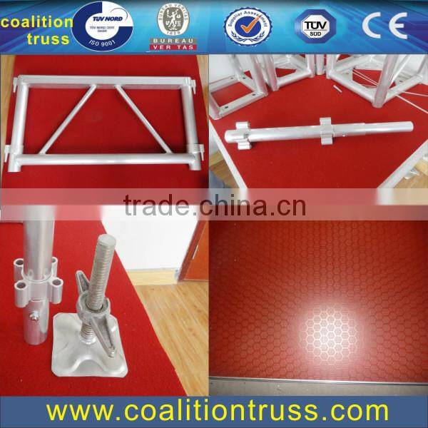 Easy Install Aluminum Wedding Stage/Glass Stage/ Acrylic Stage