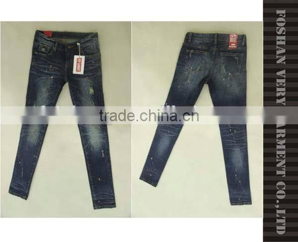 ladies jeans top design with special printing