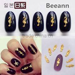 2016 New Arrival fashion nail art decoration nail art studs 3d metal alloy rivets