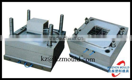 2015 high precise hot runner plastic battery container mould in Huangyan