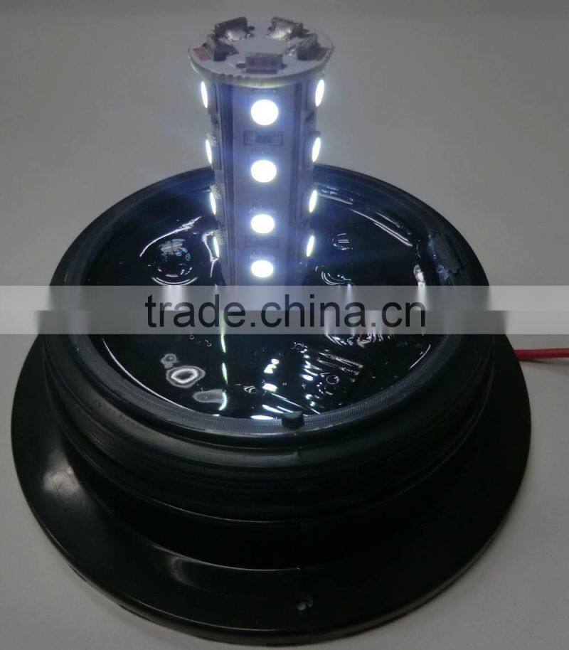 Explosion Proof Forklift LED Warning Light,Warning Beacon Light,LED Flash Beacon(SR-BL-602-CP-20SMD,W Cage Protector)12-80V