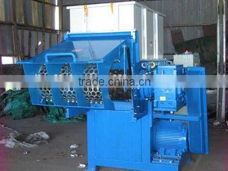 Single Shaft Plastic Shredder Machine