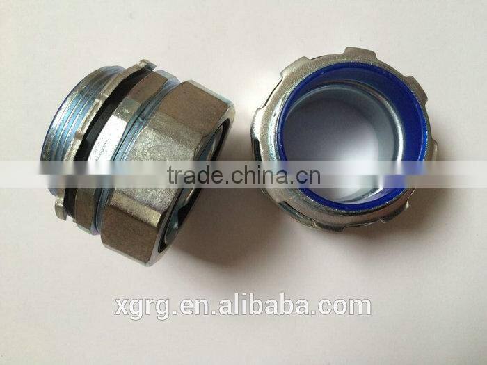 China Manufacturer Electrical 16mm Aluminum Silver Conduit End Cap