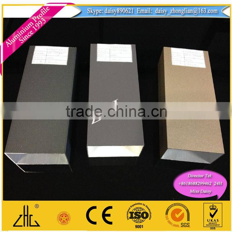 Great ! 2014 newest shining PVDF Coating wood grain aluminium extrusion , aluminium window frame design ,OEM