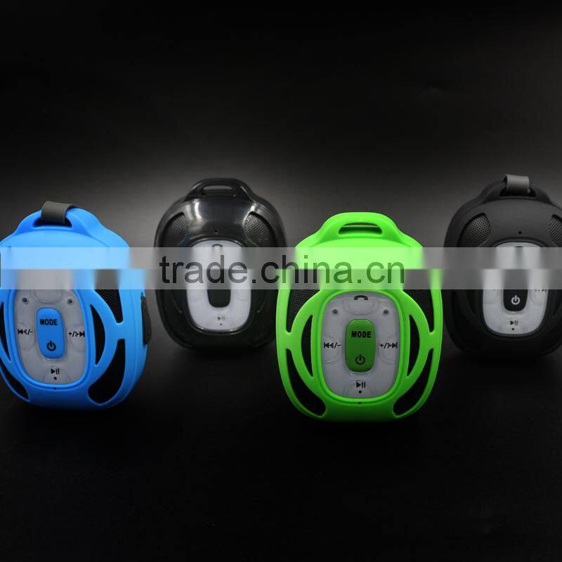 Portable Mini Round Small Wireless Solar Power Bluetooth Speaker