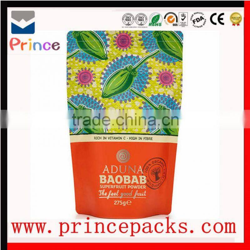 Shenzhen Stand up Food packaging zipper pouch