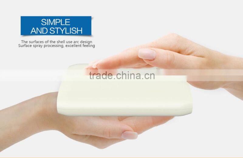 Quick charging QC3.0 10400mAh 18650 battery cell phone power bank