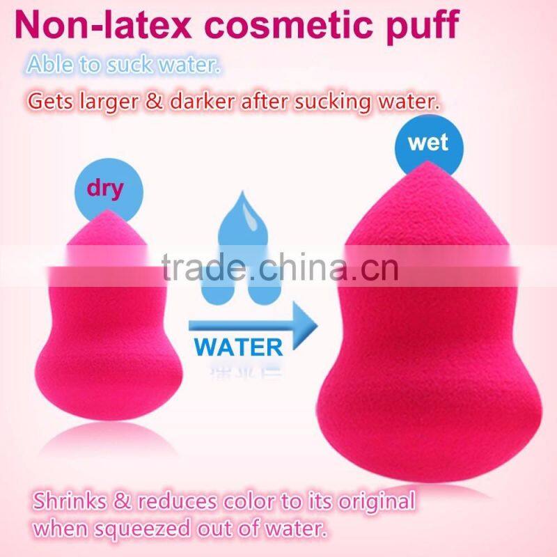 Certified skin-friendly custom shape & color korean puff blender ODM available