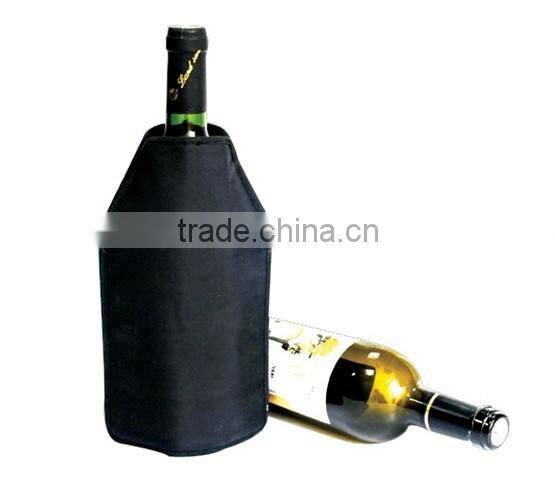 Bottle Cooler, Wine Cooler, Gel bottle cooler