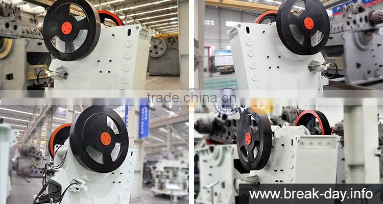 High capacity low cost European Type basalt rock jaw crusher