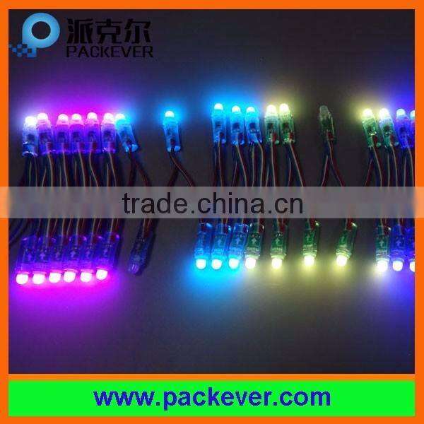 Programmable breakpoint resume RGB LED pixel string