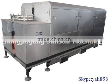 Automatic used glass bottle cleaning machine