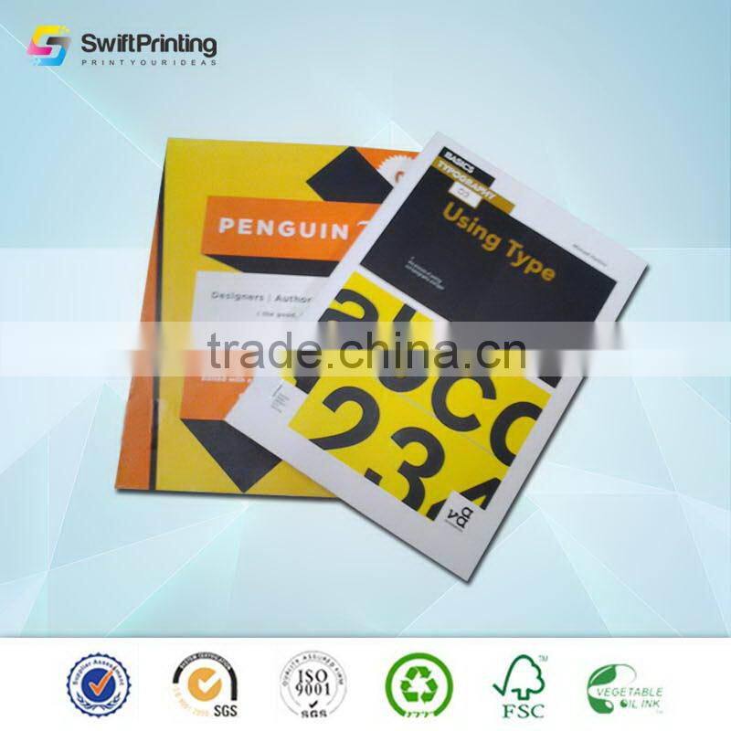 Customized professional hardcover case bind book printing