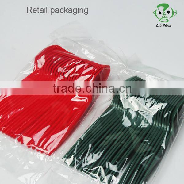 Wholesale disposable PP plastic cutlery, set of plastic cutlery
