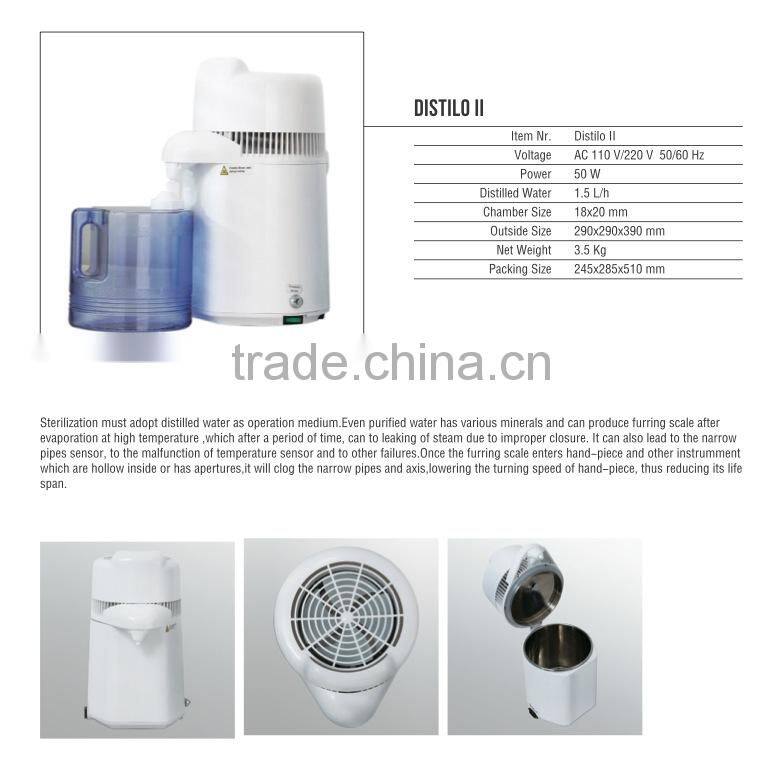 triple distilled water machine