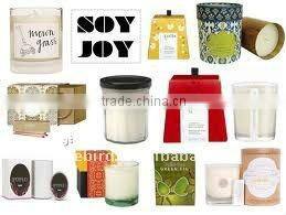 Tahiti Vanilla Christmas Scented Soy Candles