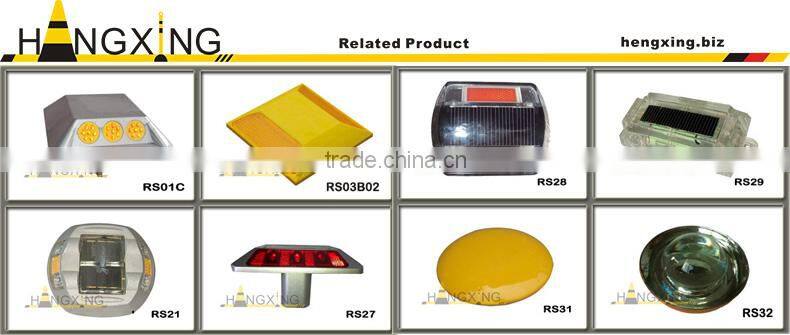 RS31 durable yellow ceramic road stud