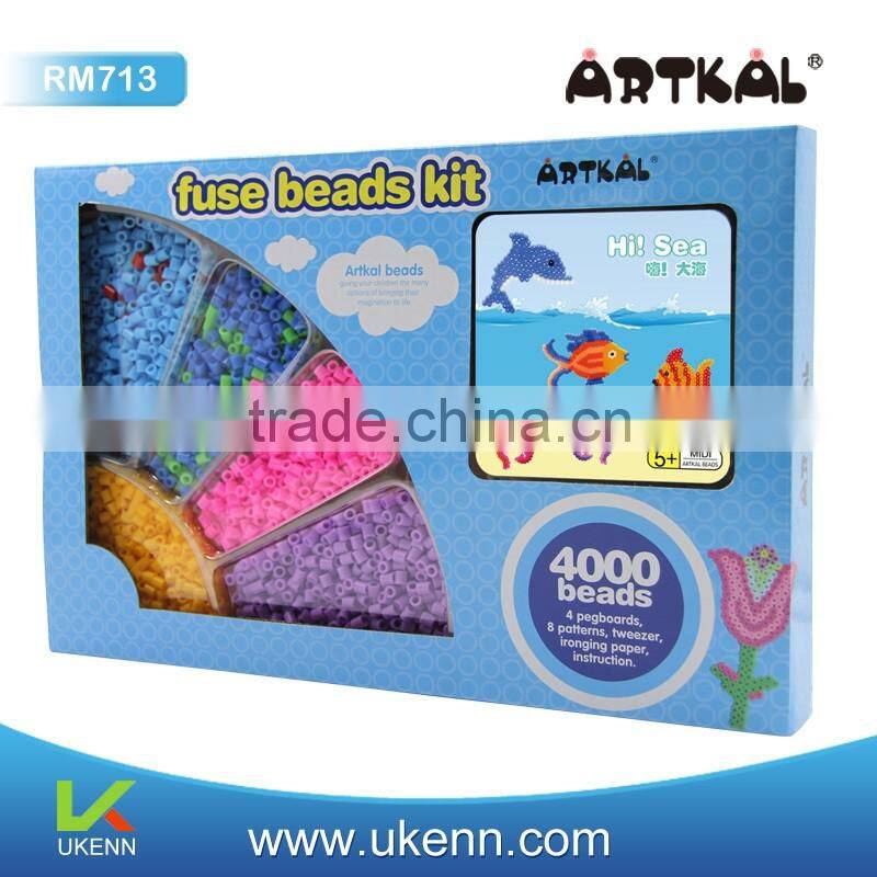 2016 hot sale Artkal perler beads plastic beads educational games for kids