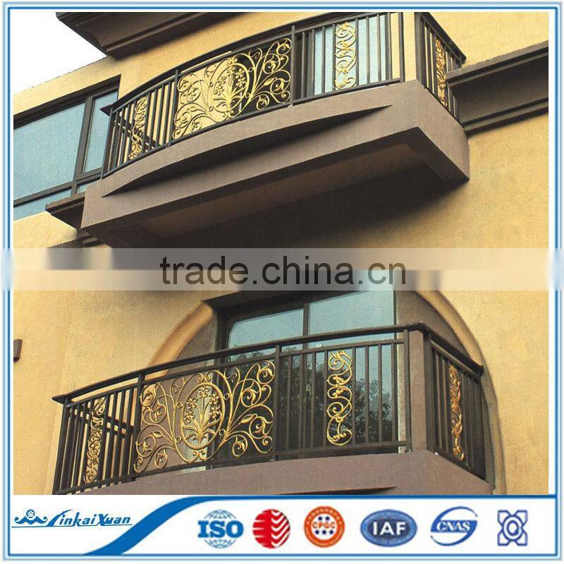 Balcony fence, stairs