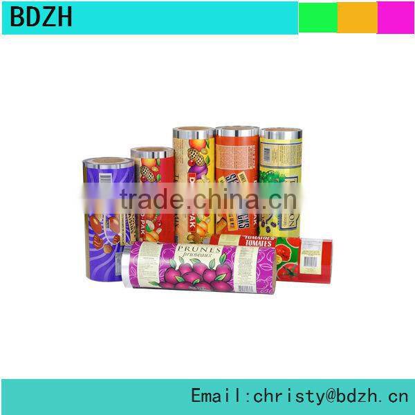 multilayer lamianted food packaging film with gravure vivid printing customized shapes and sizes accepted
