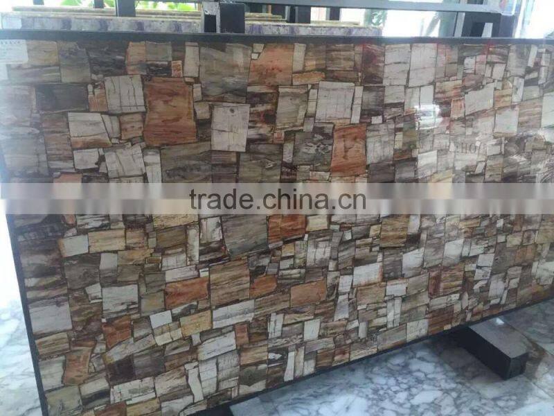 Artifical blue agate marble stone with superior quality
