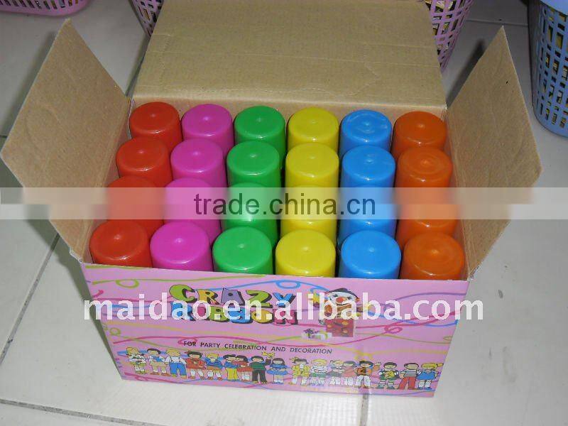 christmas silly string with different color