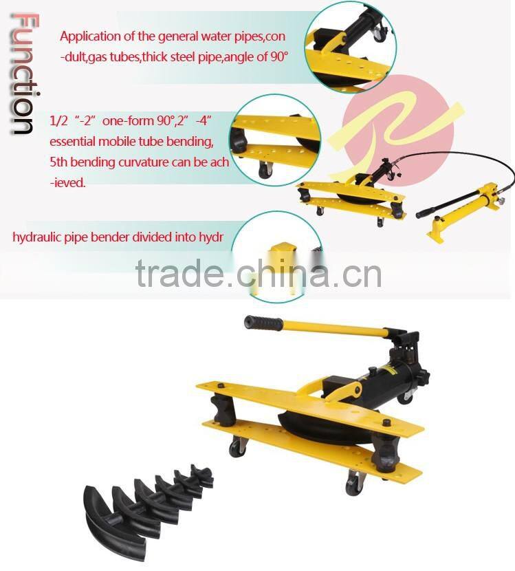 manual hydraulic pipe bender rebar bender