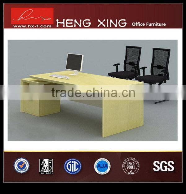 Top level new design wood panel computer table